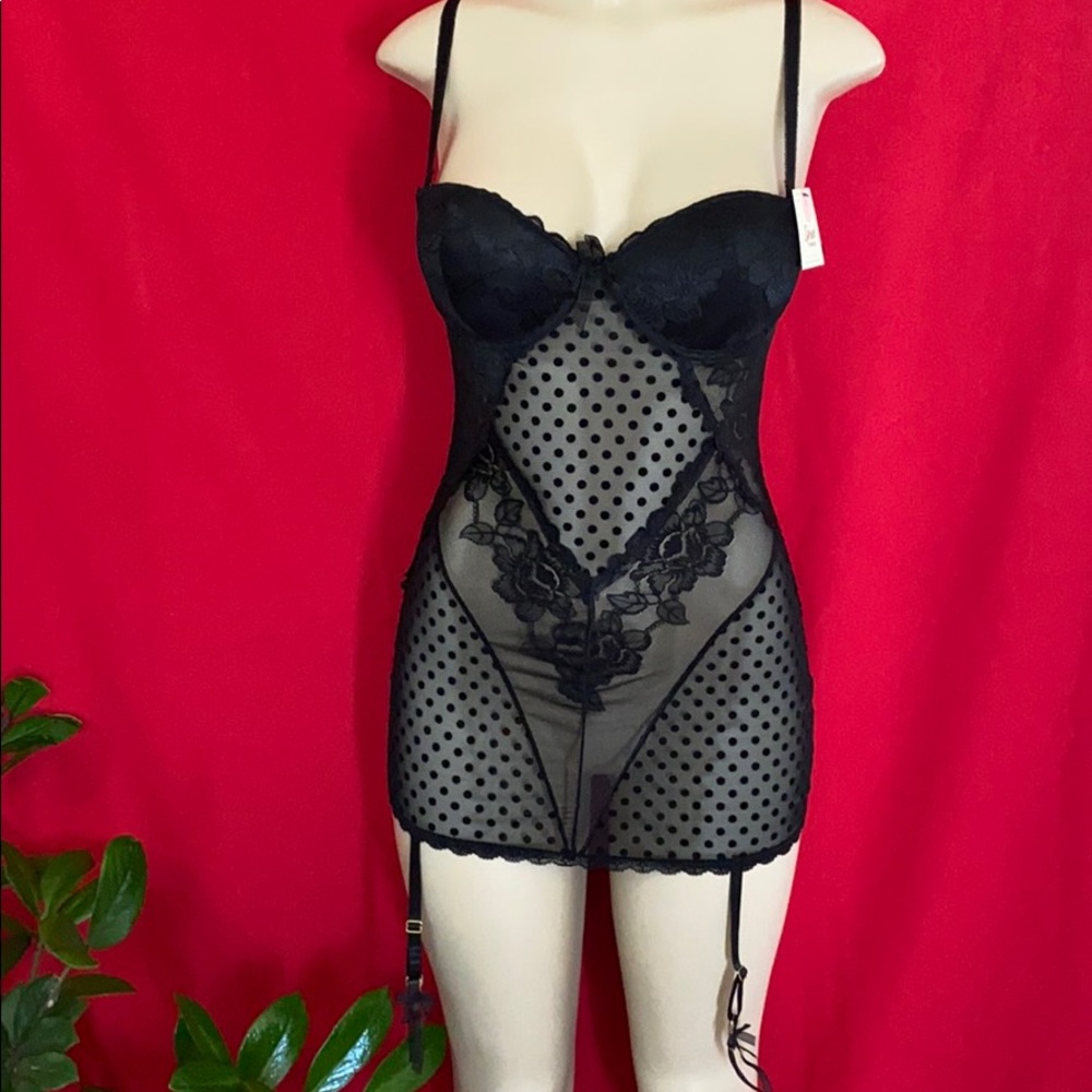 Sheer babydoll dress Size M